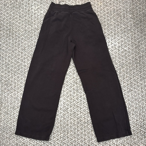 Women's Buck Mason Vintage Loop Wide Leg Sweatpants in Faded Navy, Size XS - Picture 2 of 7